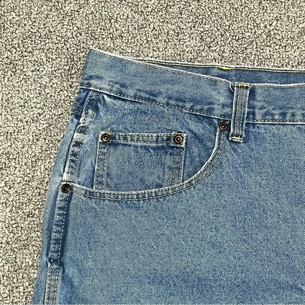 Red Head Denim Jeans Mens Size 44X29 Blue Cotton Straight Leg Workwear - Picture 3 of 11